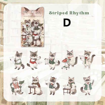 Cute Paw Club Sticker 20pcs