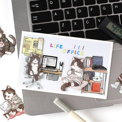 Cute Paw Club Sticker 20pcs