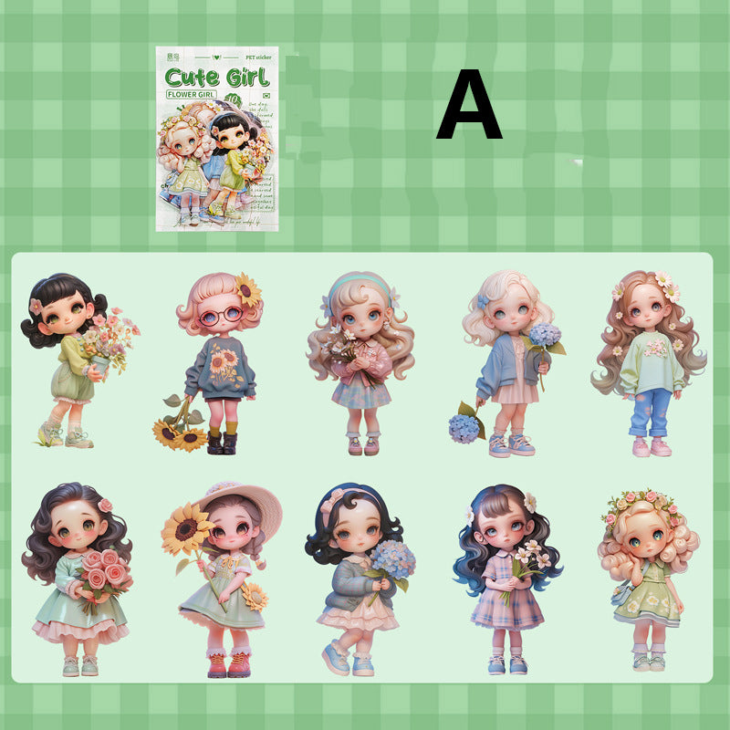 Cute Sticker 10pcs