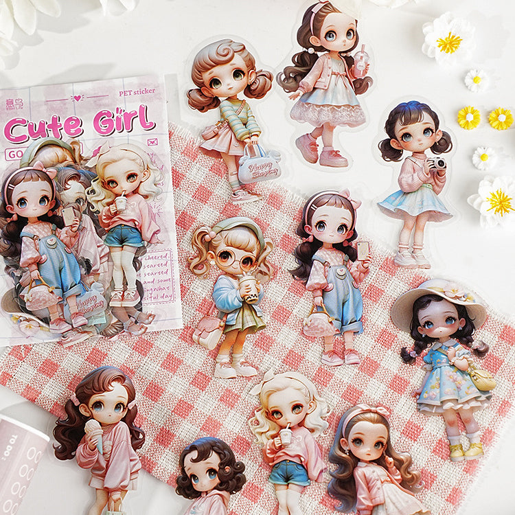 Cute Sticker 10pcs