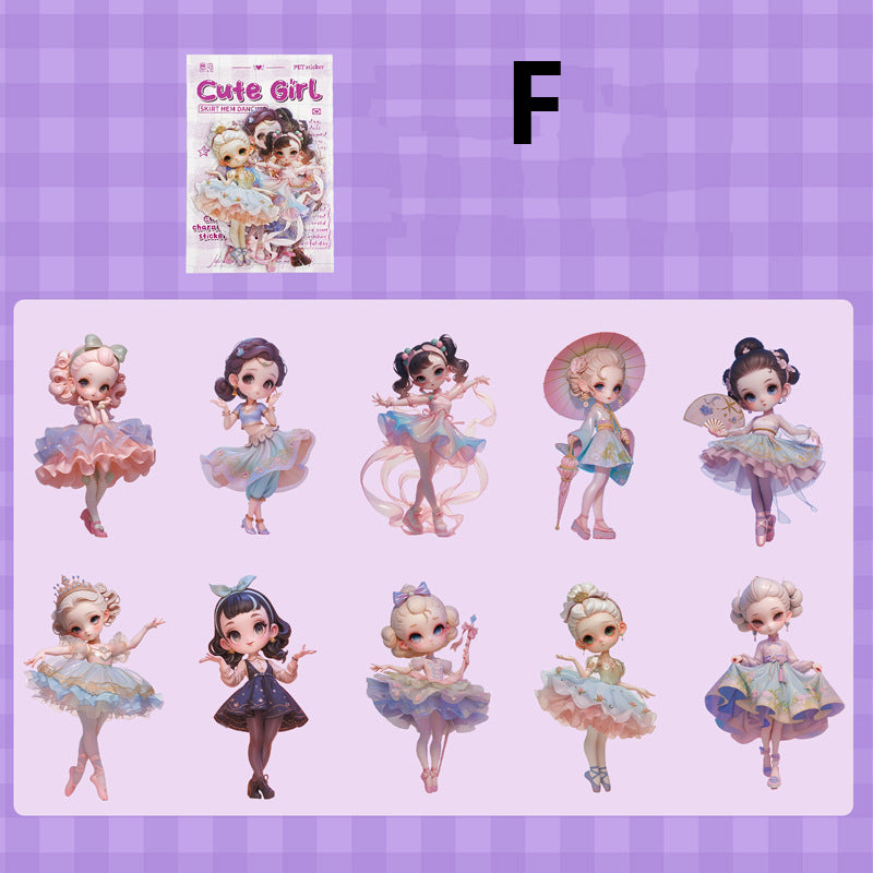 Cute Sticker 10pcs