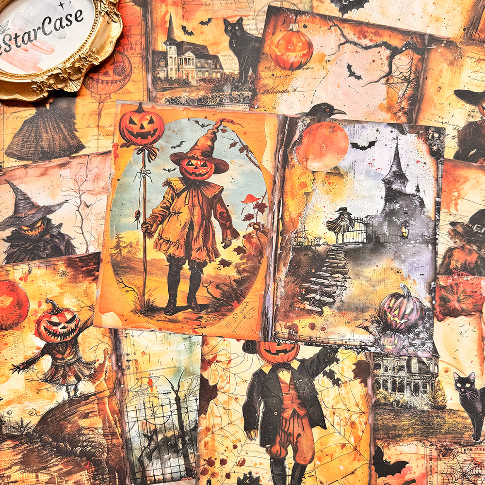 Halloween Theme Paper 8pcs