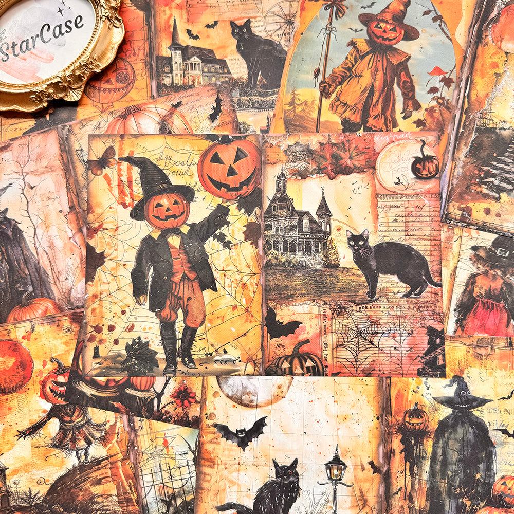 Halloween Theme Paper 8pcs