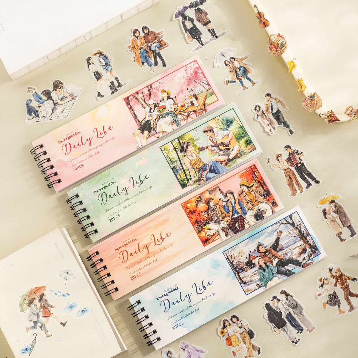 Daily Life Sticker 20pcs