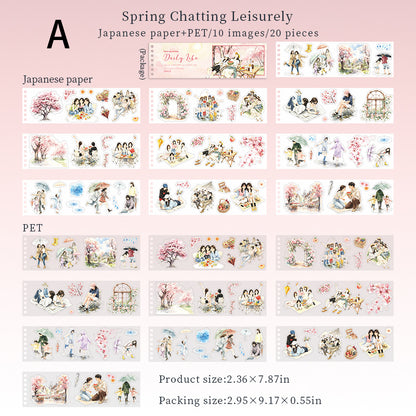 Daily Life Sticker 20pcs