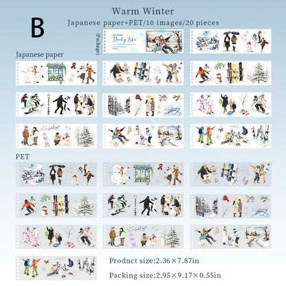 Daily Life Sticker 20pcs