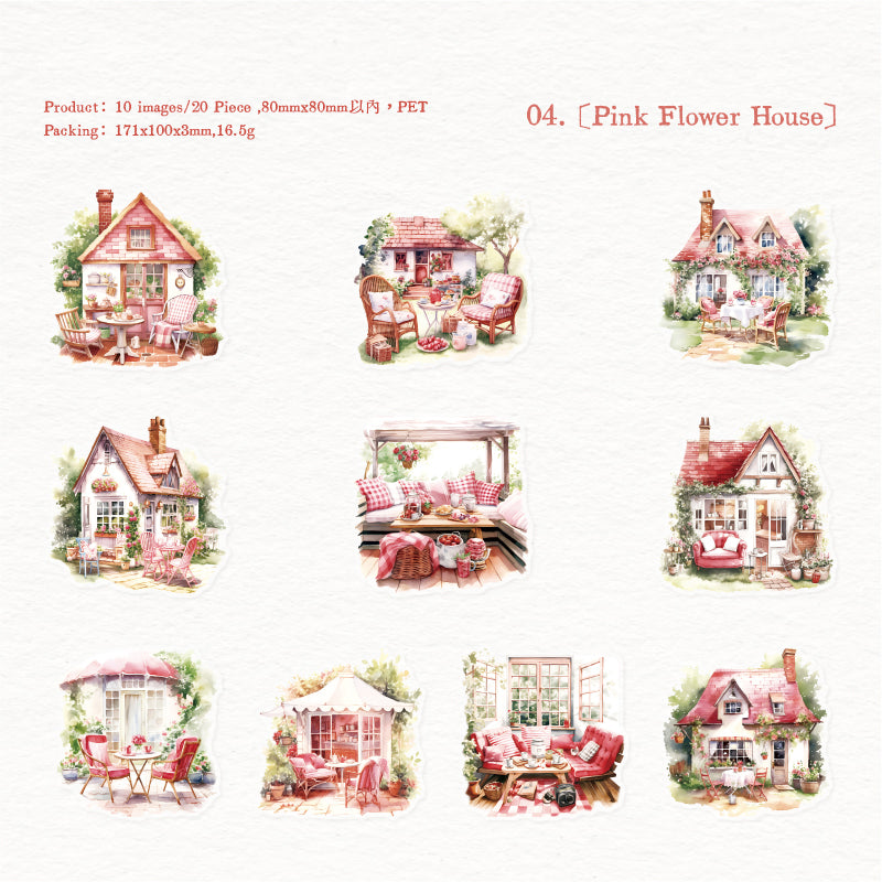 Daily life at home Sticker 20pcs