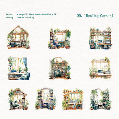 Daily life at home Sticker 20pcs