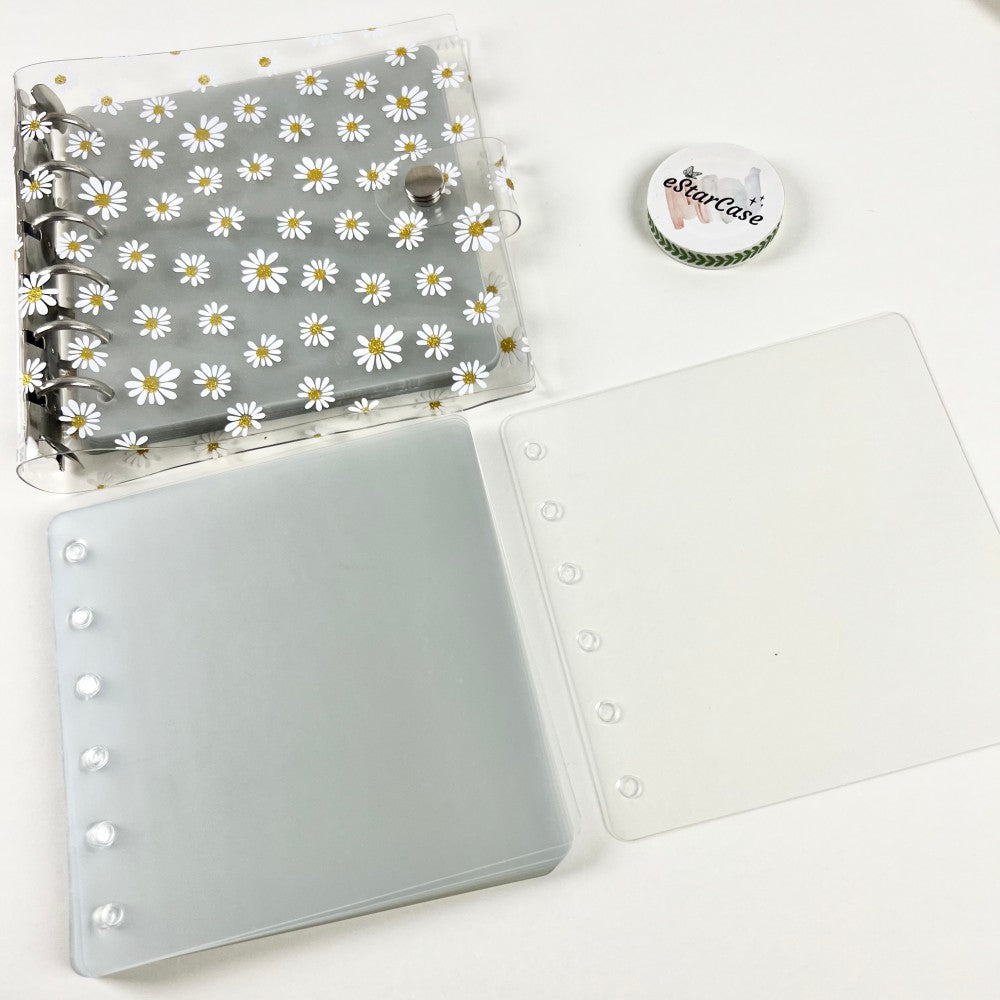 Daisy Transparent Inner Page Scrapbooking Book