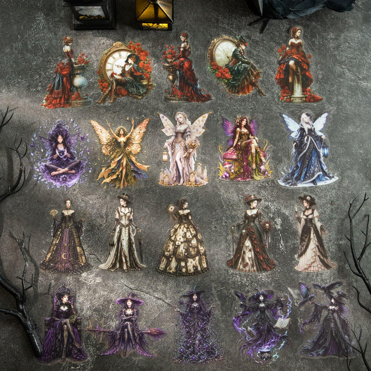 Dancing With Darkness Stickers 10pcs