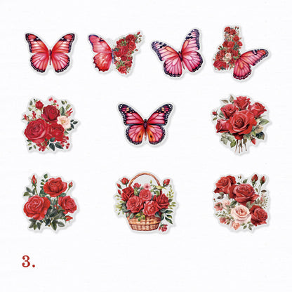 Dancing with Butterfly Stickers 30pcs