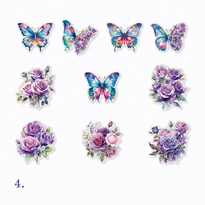 Dancing with Butterfly Stickers 30pcs