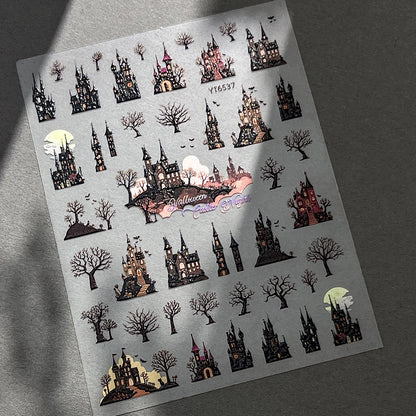 Dark Castle Mini Stickers