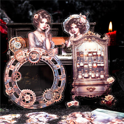 Dark Fantasy Night Series Sticker 30pcs