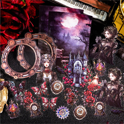 Dark Fantasy Night Series Sticker 30pcs