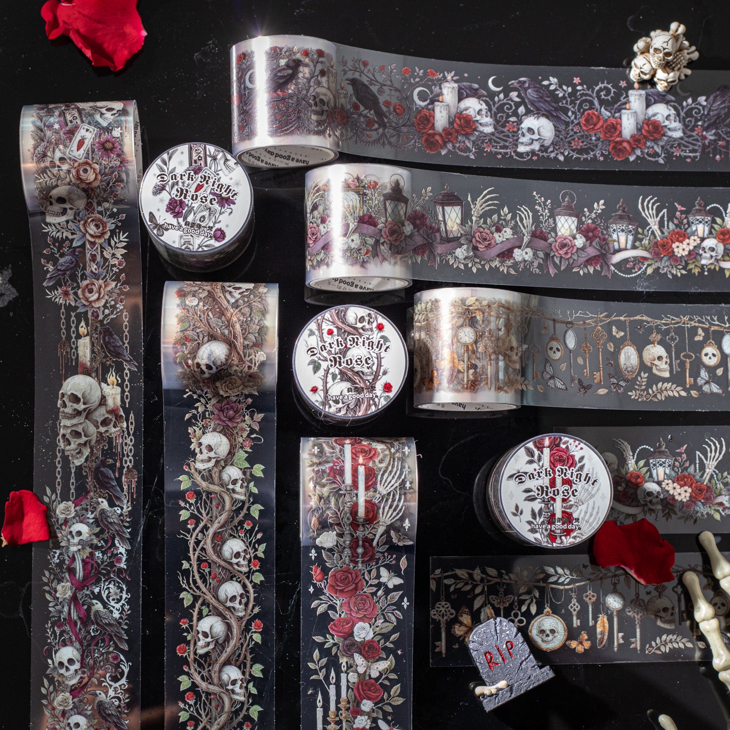 Dark Night Rose Tape – Estarcase