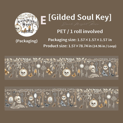 Dark Night Rose Tape