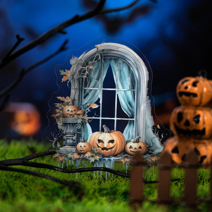 Dark Night Window Shadow Sticker 10pcs