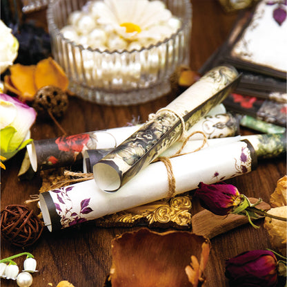 Dark Rose Paper 30pcs