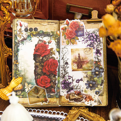 Dark Rose Paper 30pcs