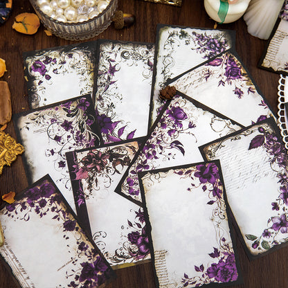 Dark Rose Paper 30pcs