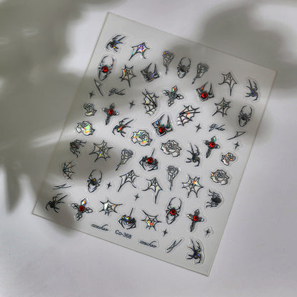 Dark Spider Mini Stickers