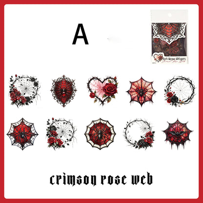 Dark Weave Hush Whisper Sticker 10pcs