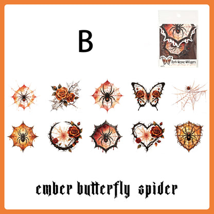 Dark Weave Hush Whisper Sticker 10pcs