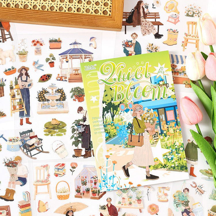 Day and Night Cycle Sticker Book 20pcs