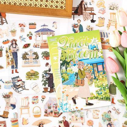 Day and Night Cycle Sticker Book 20pcs