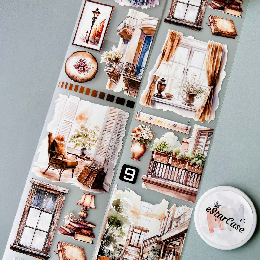 65cm*2m Deep Lane in Light Brown Tape