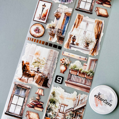 65cm*2m Deep Lane in Light Brown Tape