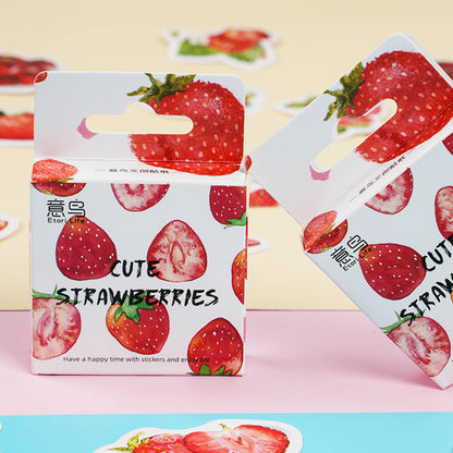 Delicious Strawberries Stick 46pcs