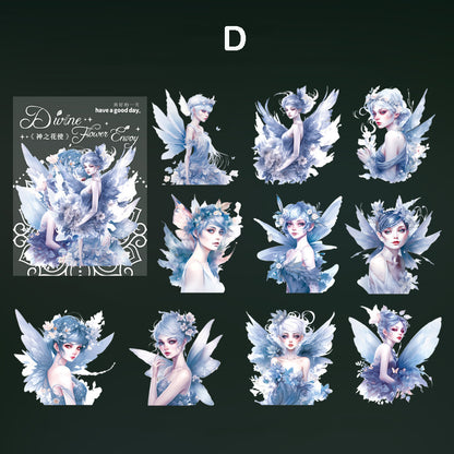 Flower Fairy Stickers 10pcs