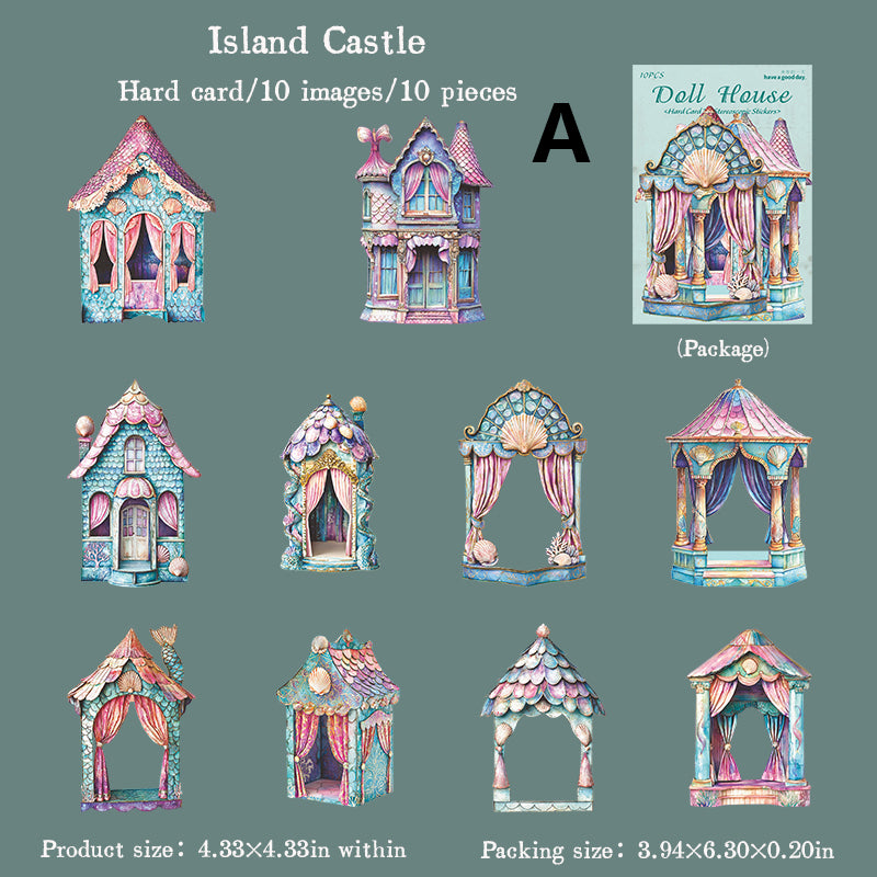 Doll House Sticker 10pcs