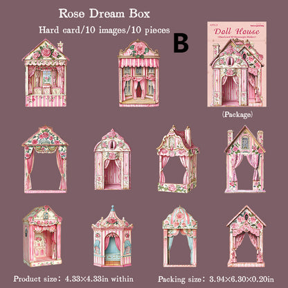 Doll House Sticker 10pcs