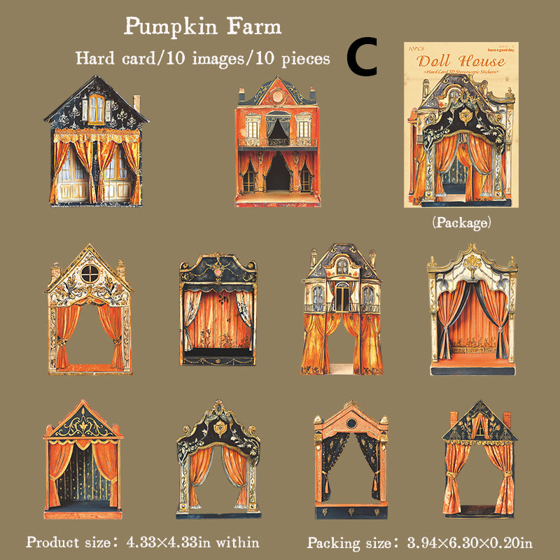 Doll House Sticker 10pcs