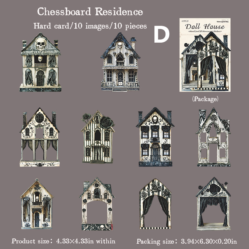 Doll House Sticker 10pcs