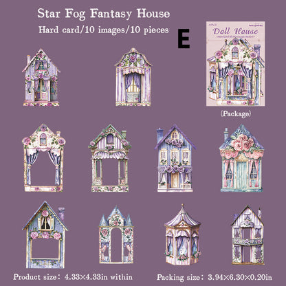 Doll House Sticker 10pcs