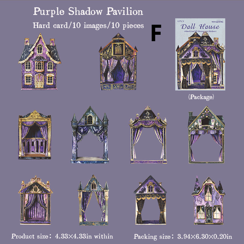 Doll House Sticker 10pcs