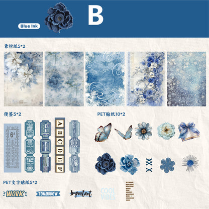 Dolly Garden Stickers 50pcs