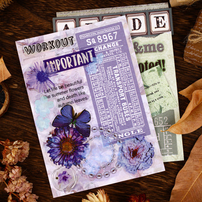 Dolly Garden Stickers 50pcs