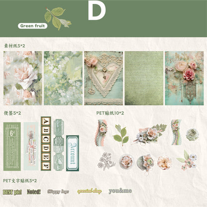 Dolly Garden Stickers 50pcs