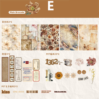 Dolly Garden Stickers 50pcs