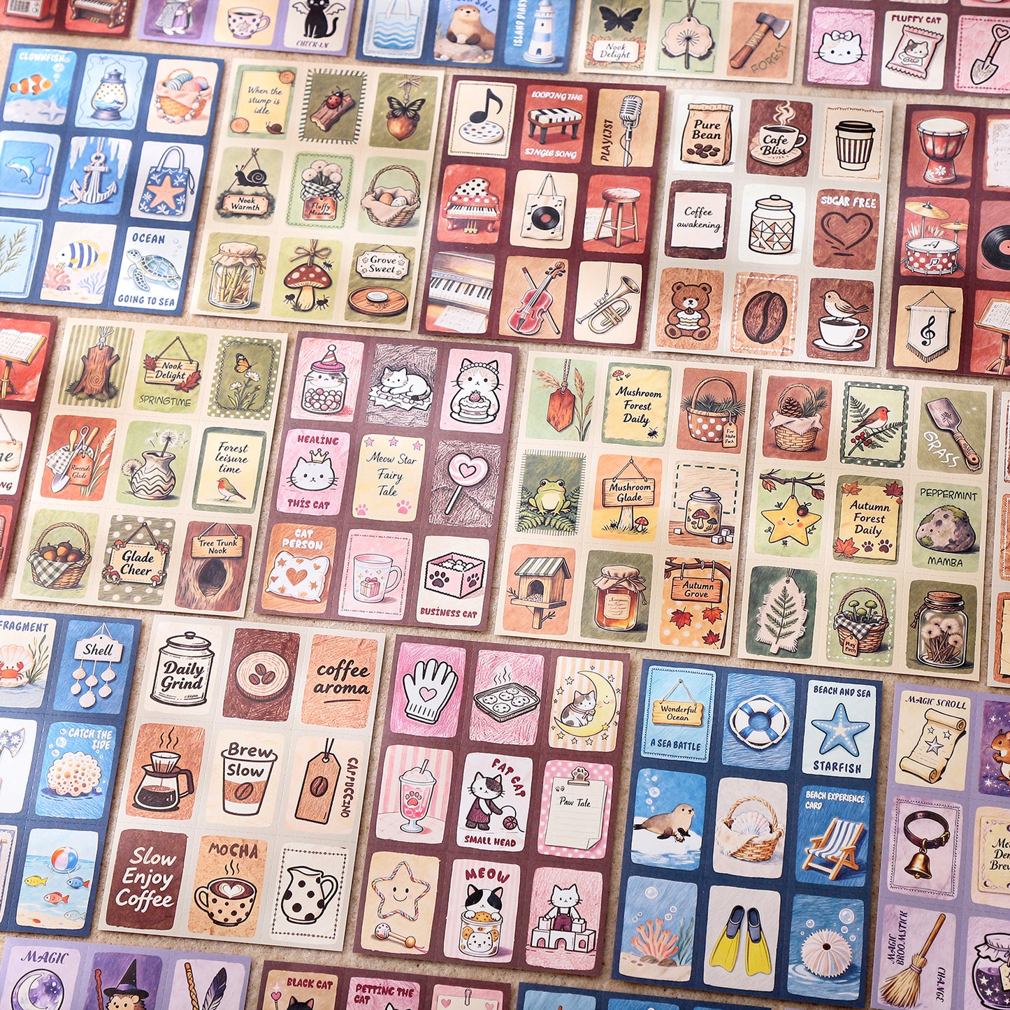 Doodle Notes Sticker 20pcs