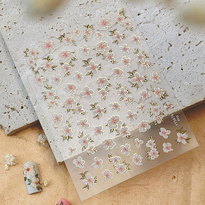 Double-layered Small Flowers Mini Stickers