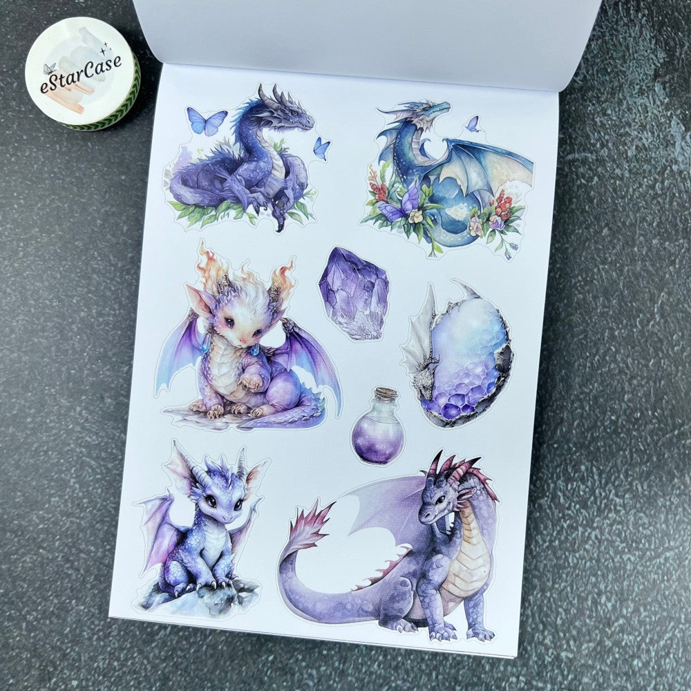 Dragon Sticker Book