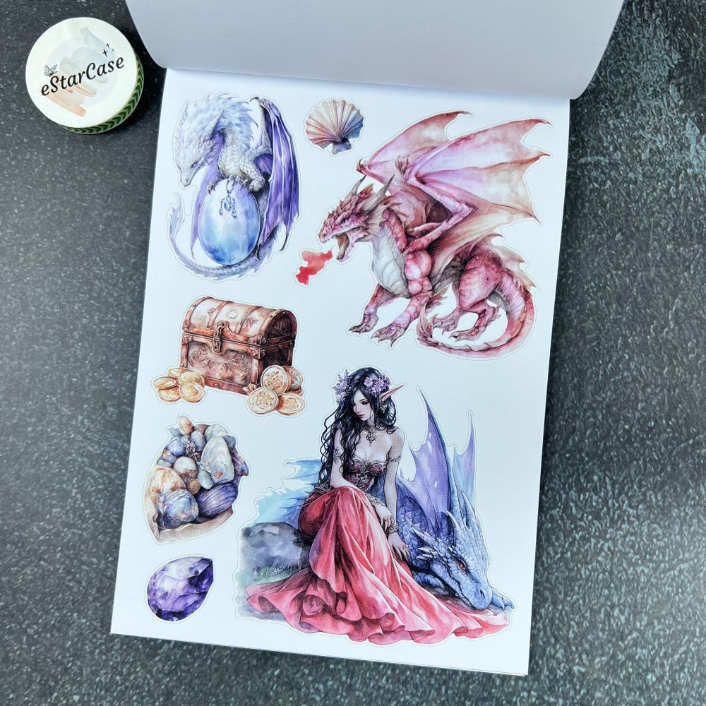 Dragon Sticker Book