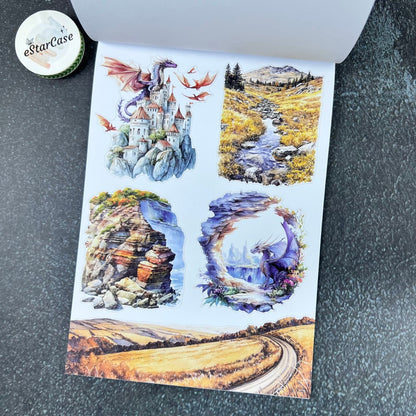 Dragon Sticker Book