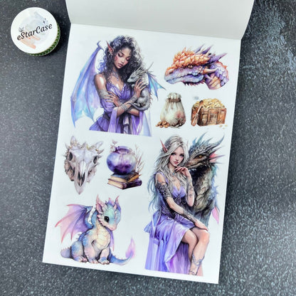Dragon Sticker Book